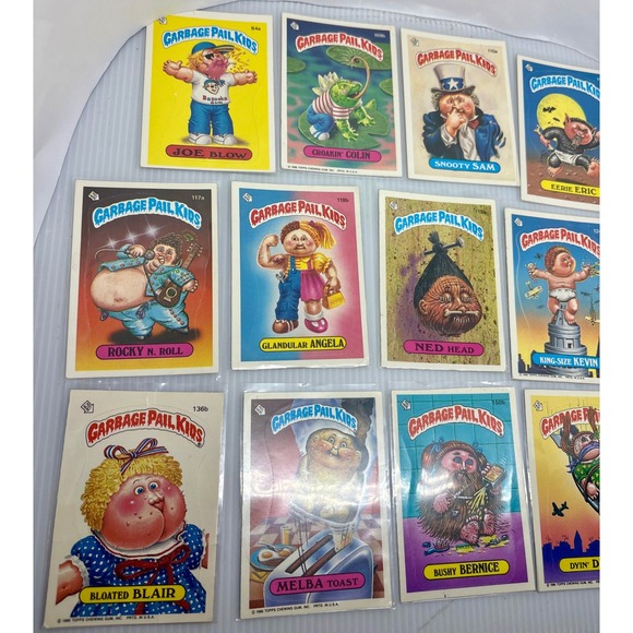 14 Garbage Pail Kids Cards 1986 Topps‎ Series 4 & 5 Stickers Vintage GPK - Picture 2 of 16